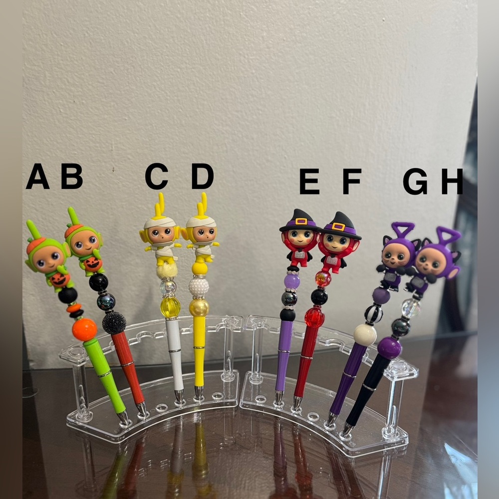 🌺Teletubbies Figures Beadable Pens